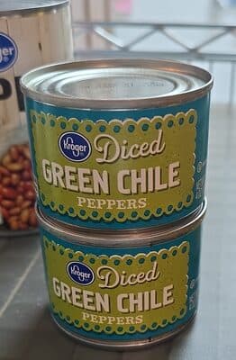 Diced Green Chile Peppers