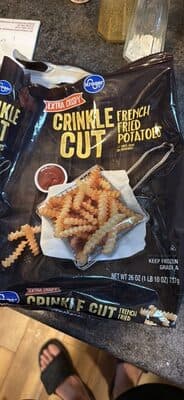 Crinkle Cut French Fried Potatoes