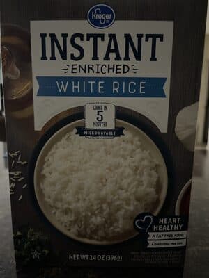 Instant Enriched White Rice