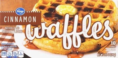 Cinnamon waffles