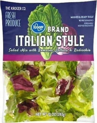 Italian Style Salad Blend with Romaine Lettuce & Radicchio