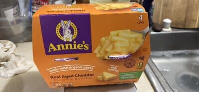 Real Aged Cheddar Made with Organic Pasta Macaroni & Cheese
