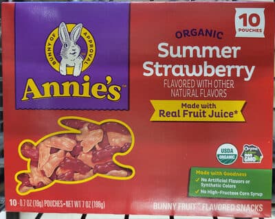 Summer strawberry gummies