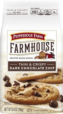 Farmhouse thin crispy dark chocolate chip cookies