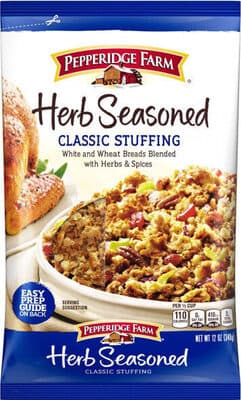 Herb seasoned classic stuffing