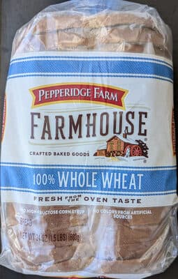 100% Whole Wheat Bread