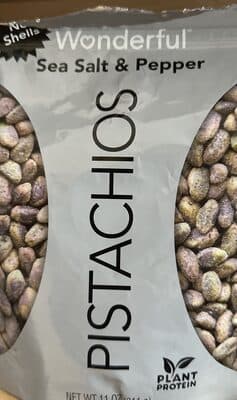 Sea Salt & Pepper Pistachios