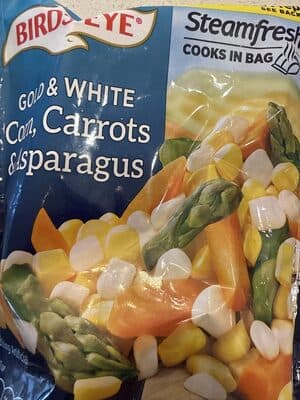 Corn, Carrots & Asparagus