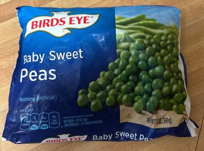 Birds eye, baby sweet peas