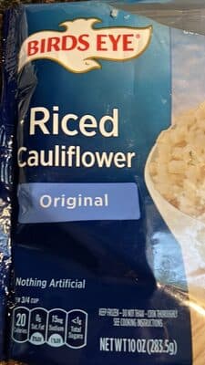 Riced Cauliflower