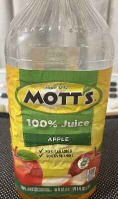 100% Juice Apple