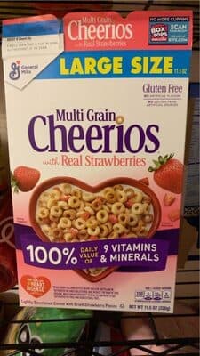 Cheerios with Strawberries