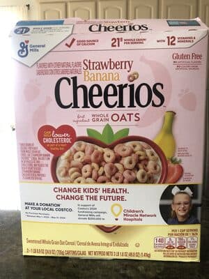Cheerios - Strawberry Banana