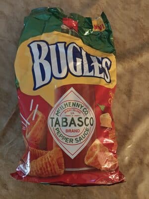Bugles Tabasco Sauce Flavor