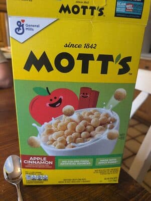 Mott's Apple Cinnamon Careal