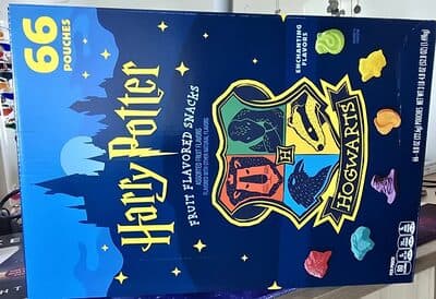 Hogwarts Fruit Snacks