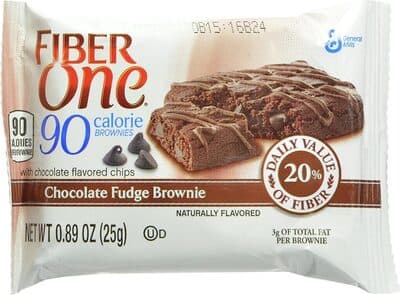 Fiber One Calorie Chocolate Fudge Brownies