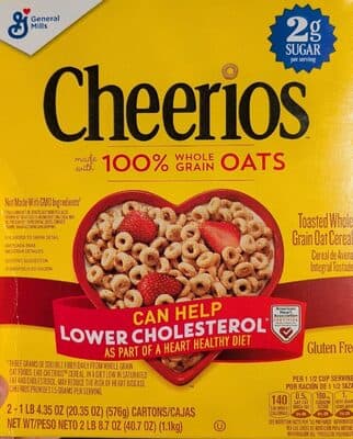 Toasted Whole Grain Oat Cereal