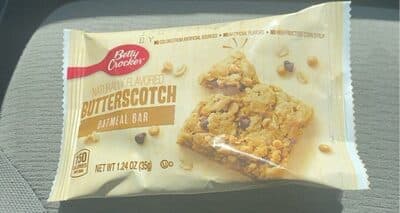 Butterscotch Oatmeal Bar