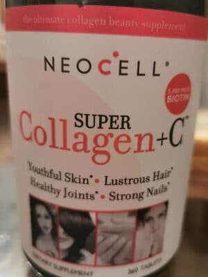 Super collagen + vitaminas C & Biotin