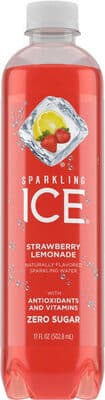 Strawberry Lemonade Flavored Sparkling Water