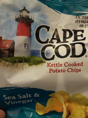 Kettle Cooked Potato Chips Sea Salt & Vinegar