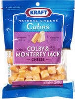 Colby Jack Cubes
