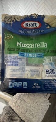 Mozzarella Shredded Low-Moisture Part-Skim Mozzarella Cheese