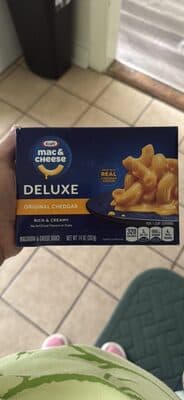 mac & cheese DELUXE ORIGINAL CHEDDAR