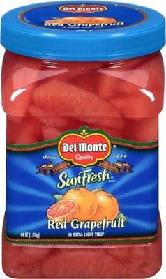 Red Grapefruit In Extra Light Syrup