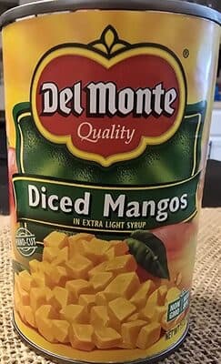 Diced Mangos