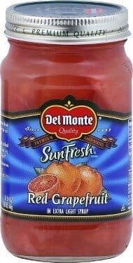 Red Grapefruit In Extra Light Syrup