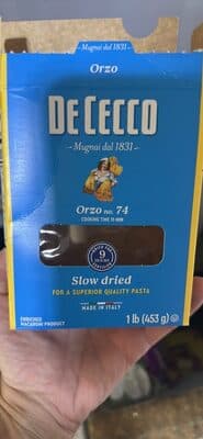 Orzo no. 74