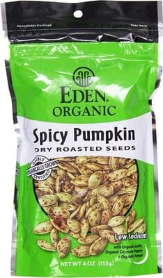 Spicy Pumpkin Dry Roasted Organic Seed
