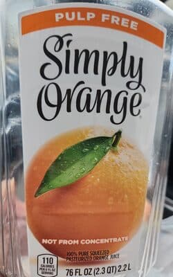 100% Orange Juice