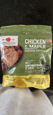 CHICKEN & MAPLE BREAKFAST SAUSAGE PATTIES
