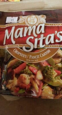 Mama sita's, chop suey stir fry mix