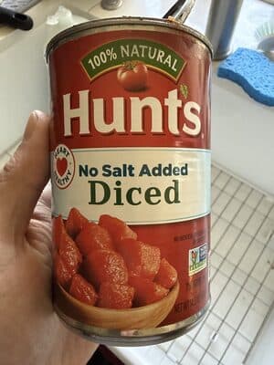 No Salt Added Diced