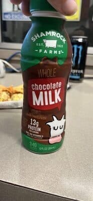 whole chocolate milk