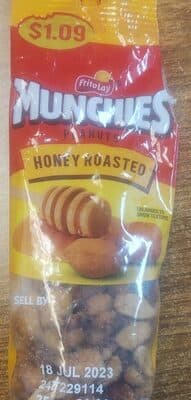Munchies Peanuts Honey Roasted