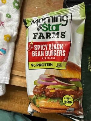 Spicy Black Bean Burgers
