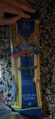 Spaghetti No. 8 Enriched Spaghetti
