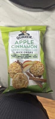 APPLE CINNAMON RICE CRISPS