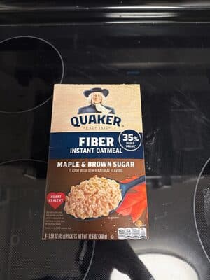 Fiber Instant Oatmeal Maple & Brown Sugar