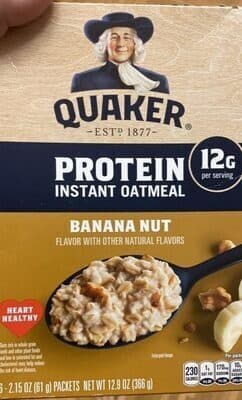 BANANA NUT PROTEIN INSTANT OATMEAL