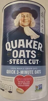 Quaker Oats Steel Cut Quick 3-Minute Oats