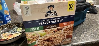 Instant Oatmeal Flavor Variety