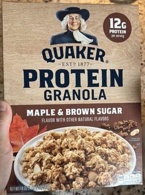 PROTEIN GRANOLA MAPLE & BROWN SUGAR