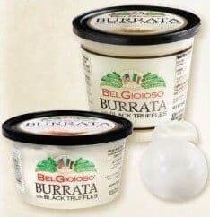 Burrata With Black Truffles