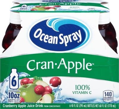 Cran-apple juice drink
